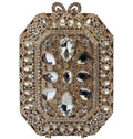 Original Clutch Bag With Handmade Diamond Evening