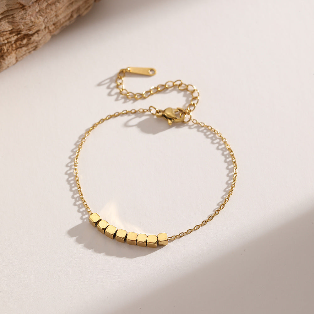 Titanium Steel Bracelet Colorfast Subtly Luxurious With A Premium Feel