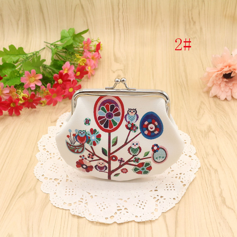 Cute Cartoon Owl Coin Purse Women's Handbag Card Holder