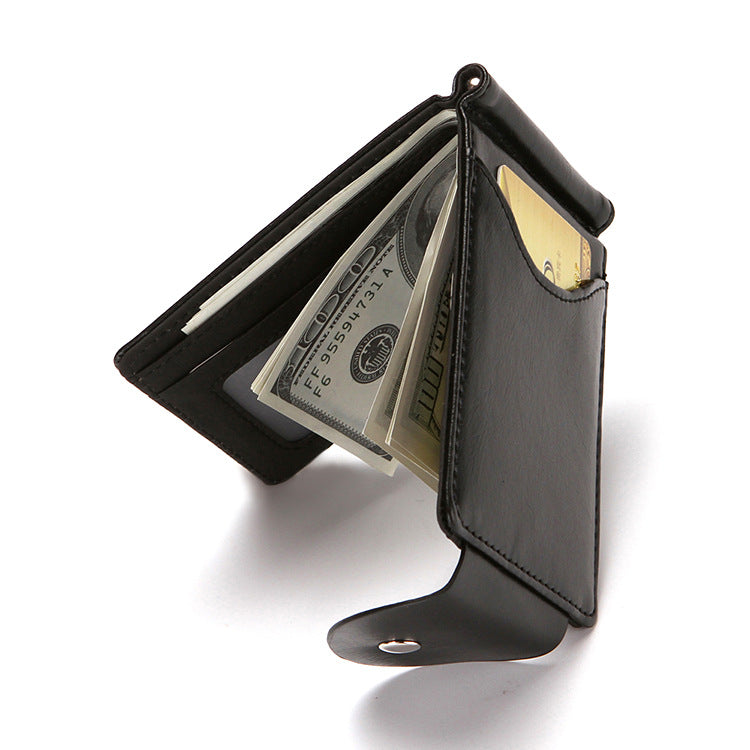 Creative Card Holder Card Holder Work ID Flip Buckle Coin Purse