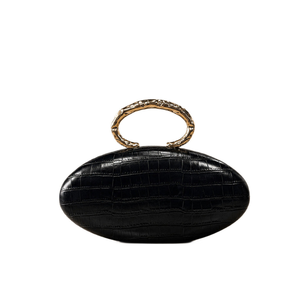 Women's Evening Bag 2026 New Crocodile Pattern Clutch Bag Fashionable Light Luxury Party Handbag High-End Single Shoulder Crossbody Bag