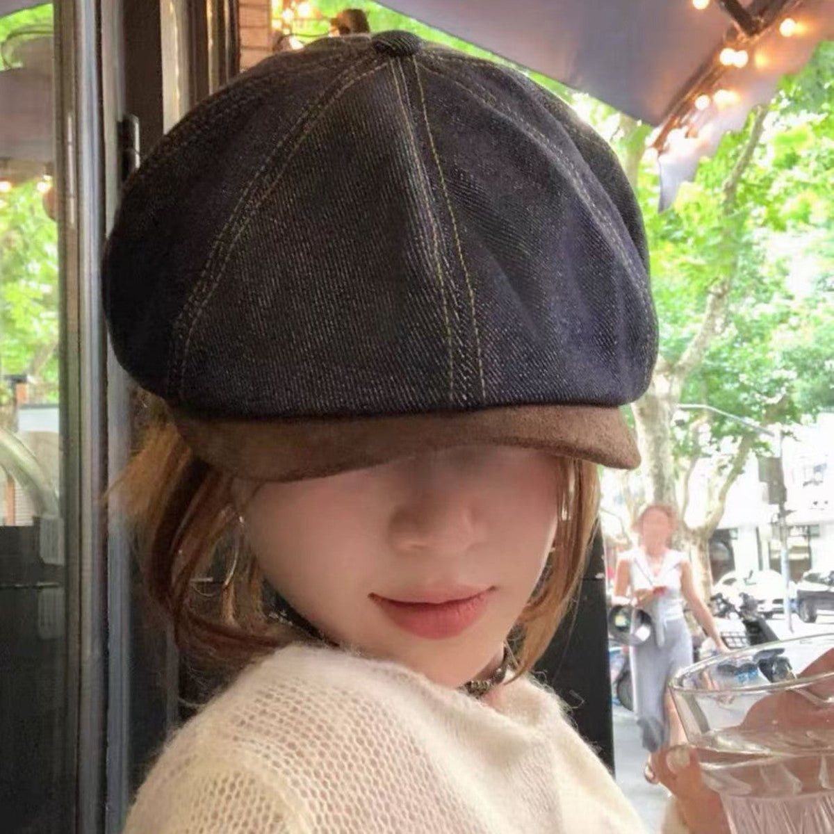 Japanese-style Artistic And Casual Painters Cap