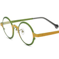 Unisex Vintage Round Versatile Glasses