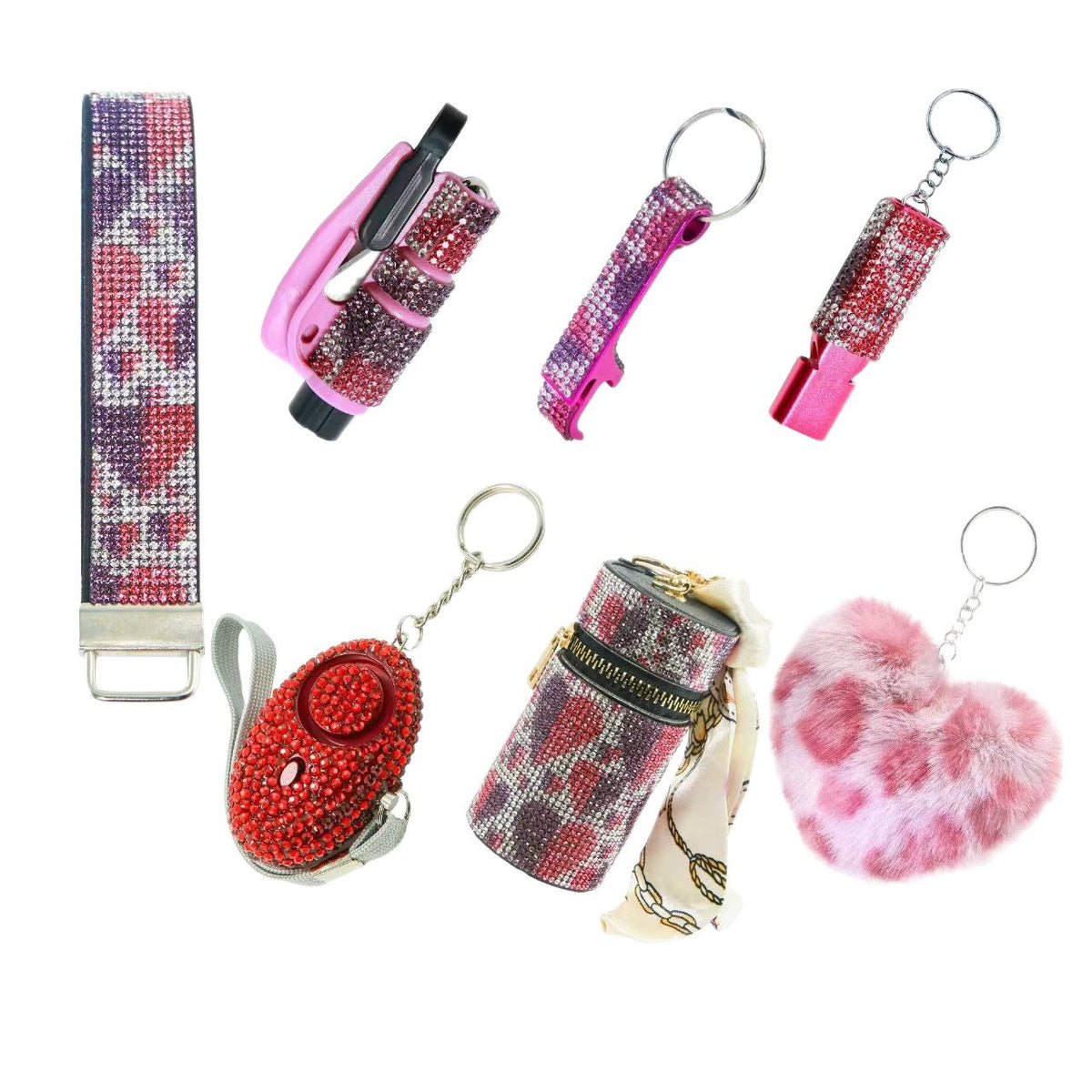 Women's Portable Safety Pendant Gift Set
