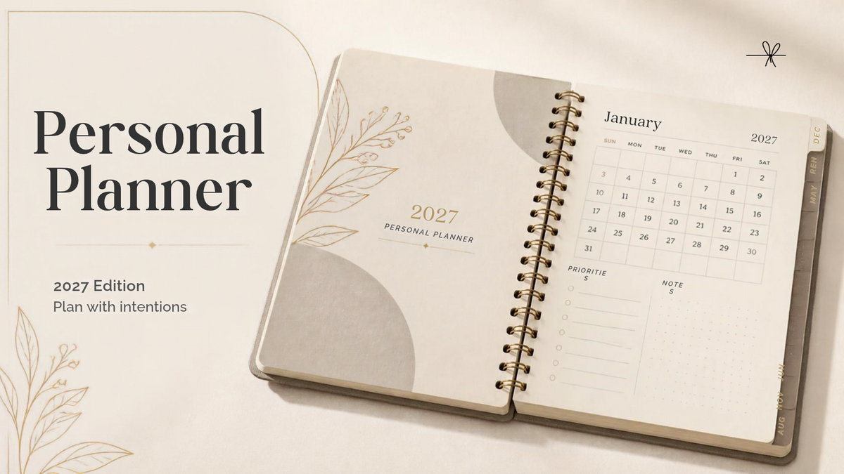 2027 Personal Planner