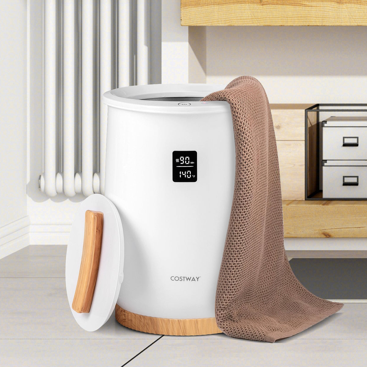 Large Heated Towel Warmer