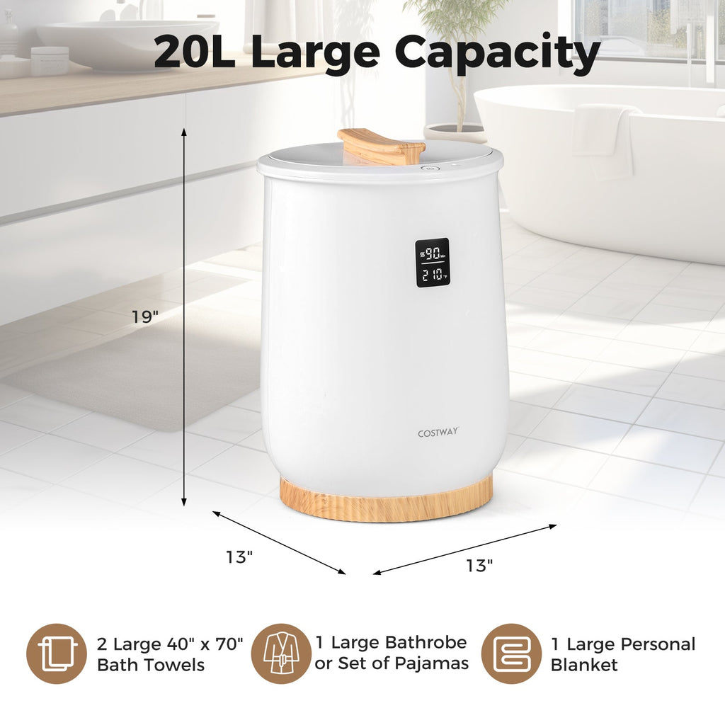 Large Heated Towel Warmer