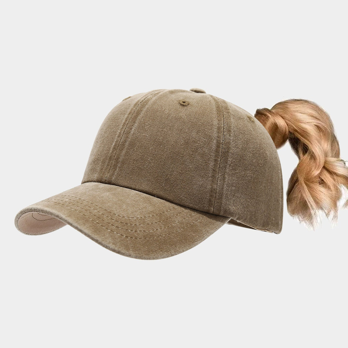 High Ponytail Outdoor Casual Sports Sun Hat