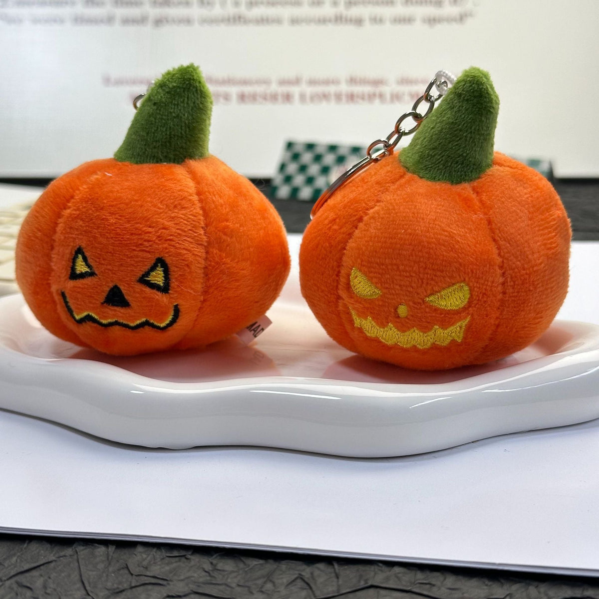 Halloween Little Pumpkin Keychain Charm