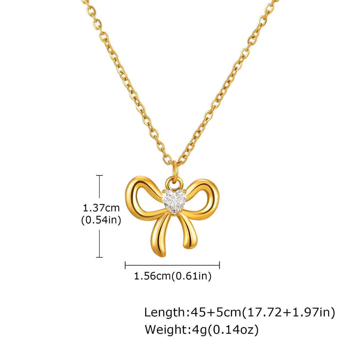 Ins-style Sweet And Girly Stainless Steel Necklace