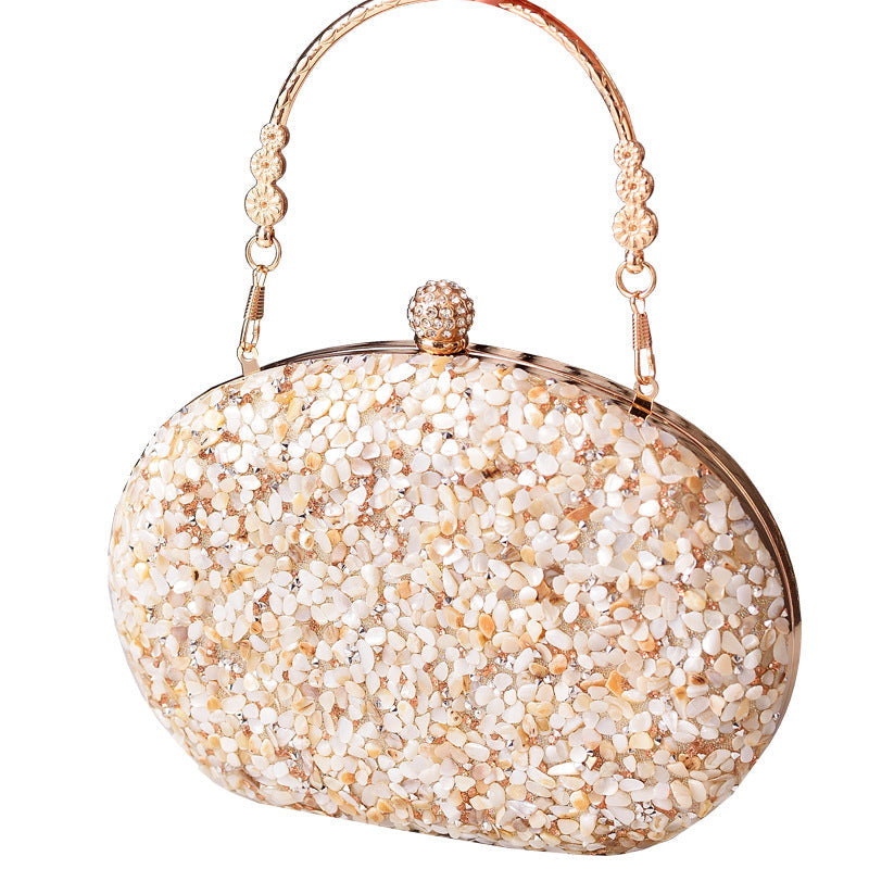 Affordable Luxury Diamond-encrusted Evening Clutch