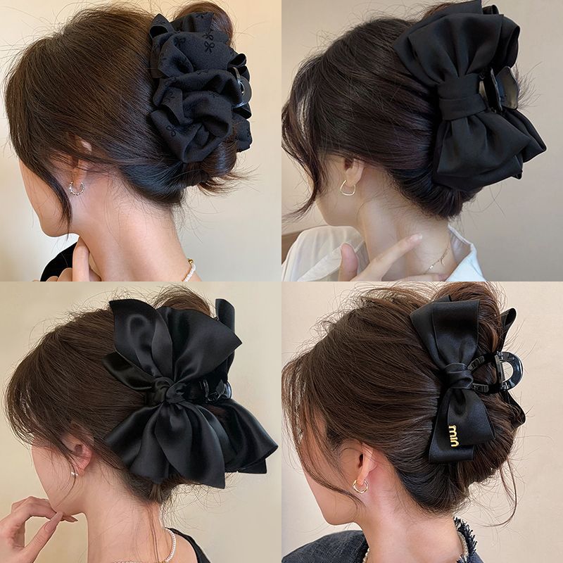 Black Hairpin Large Shark Clip Hair Accessories