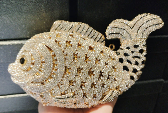 Xiyuan Clutch Bag Crystal-Embellished Diamond Evening Bag