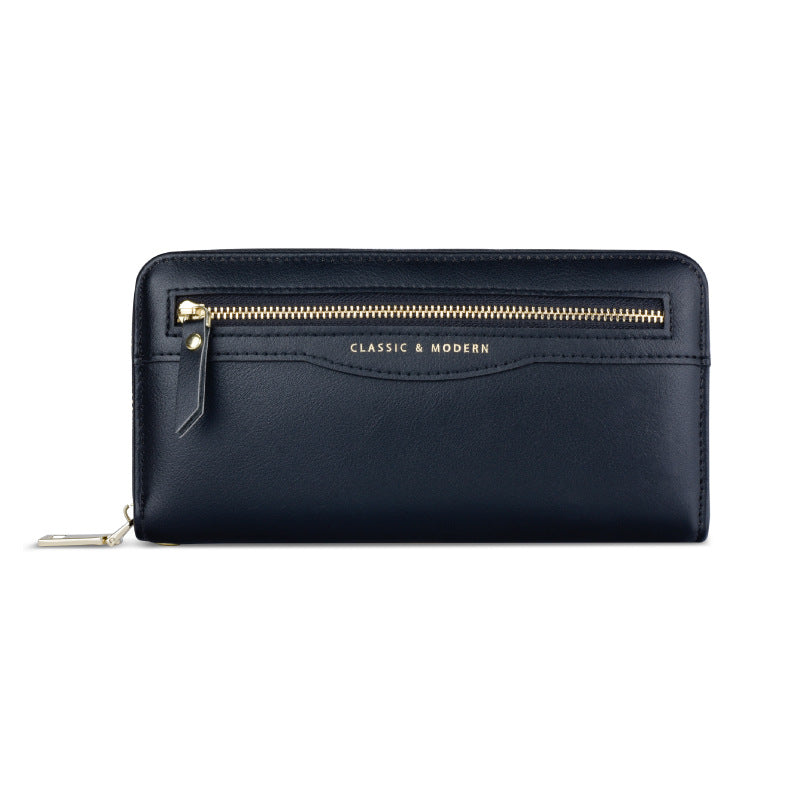 Women's Wallet Zipper Multifunctional Change Long Clutch