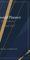 2027 Personal Planner — Dark Mode