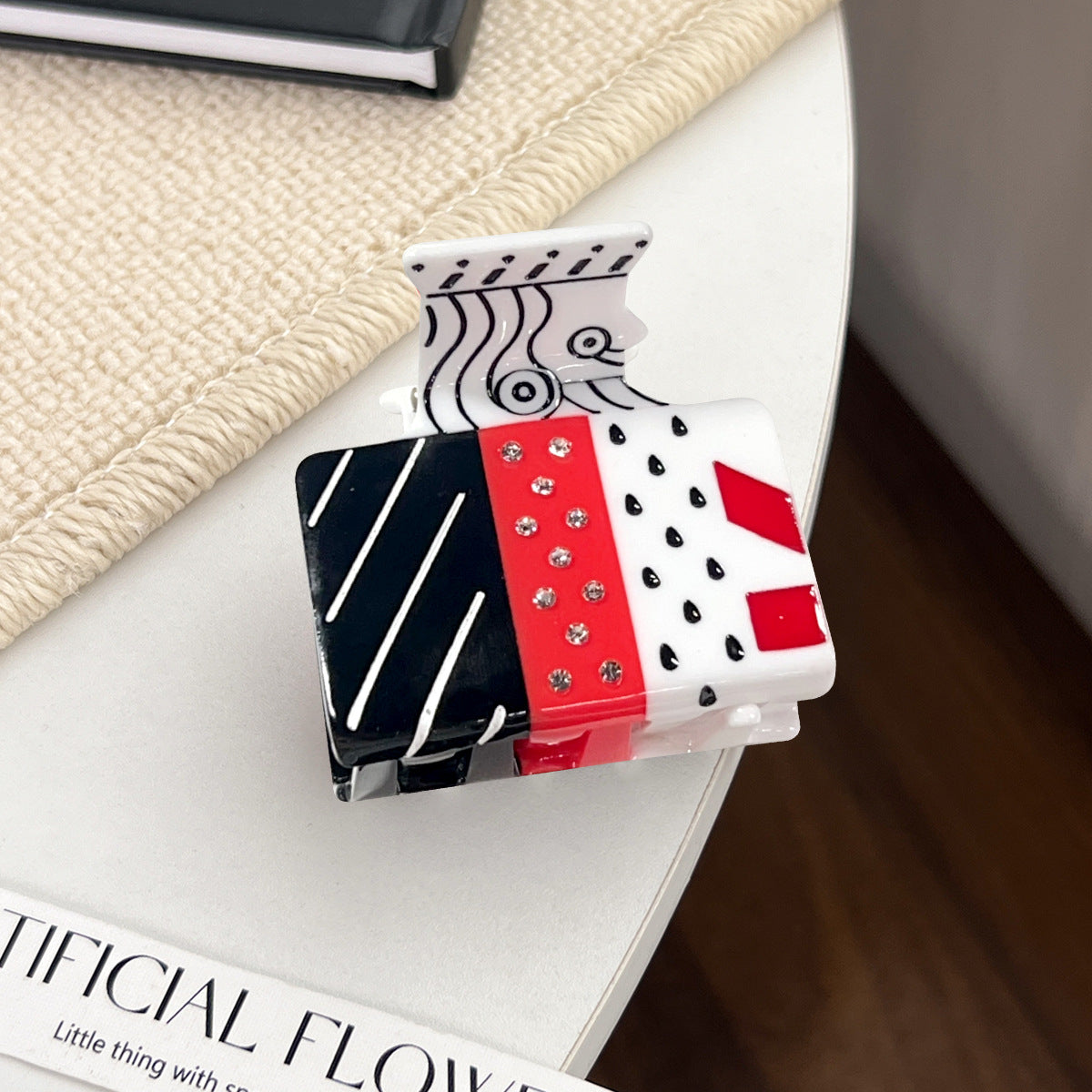 Playing Cards Creative Hair Accessories Acetic Acid