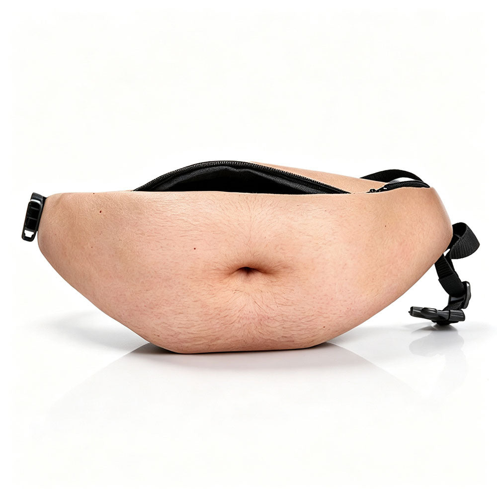 Personalized Belly Bag Funny Prank PU Synthetic Material