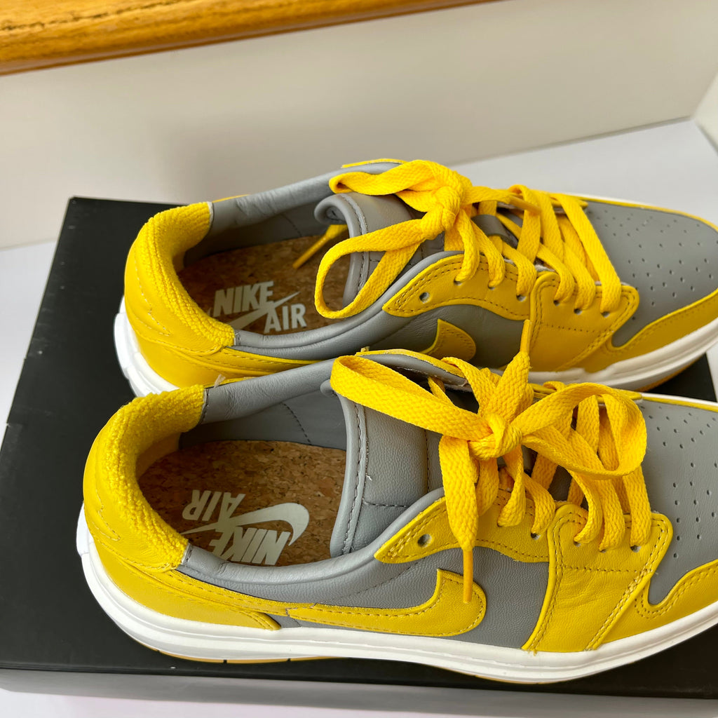 Sky-High Bounce Nike Air Jordan Low Elevate Platform Sneakers