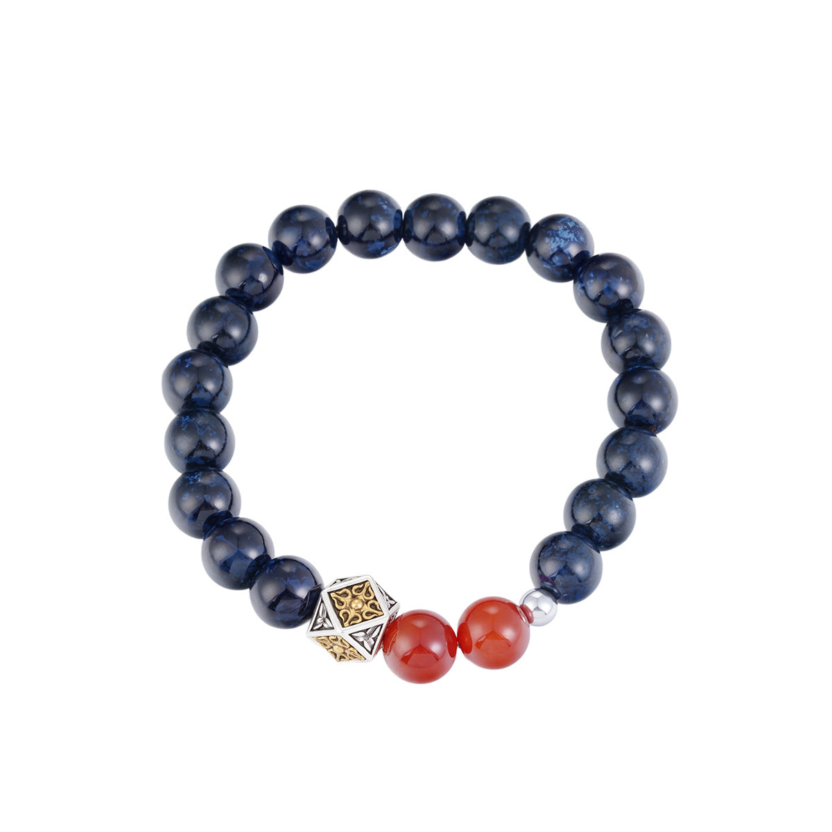 Beaded Bracelet For Men, Fashion Commuter Versatile Beaded Bracelet For Women, Unique Hip Hop Minimalist High-End Jewelry Accessories