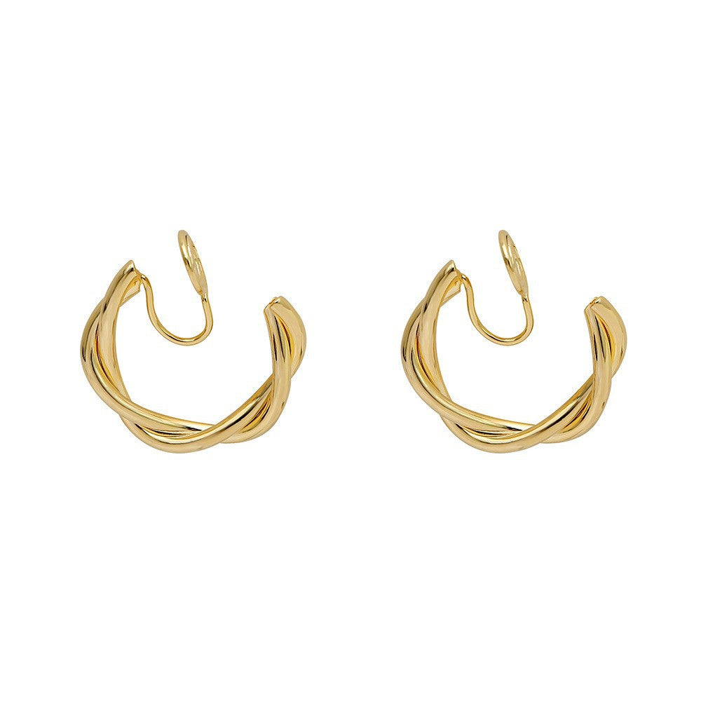 Silver Needle Earrings New-style Drop Earrings With A High-end Feel