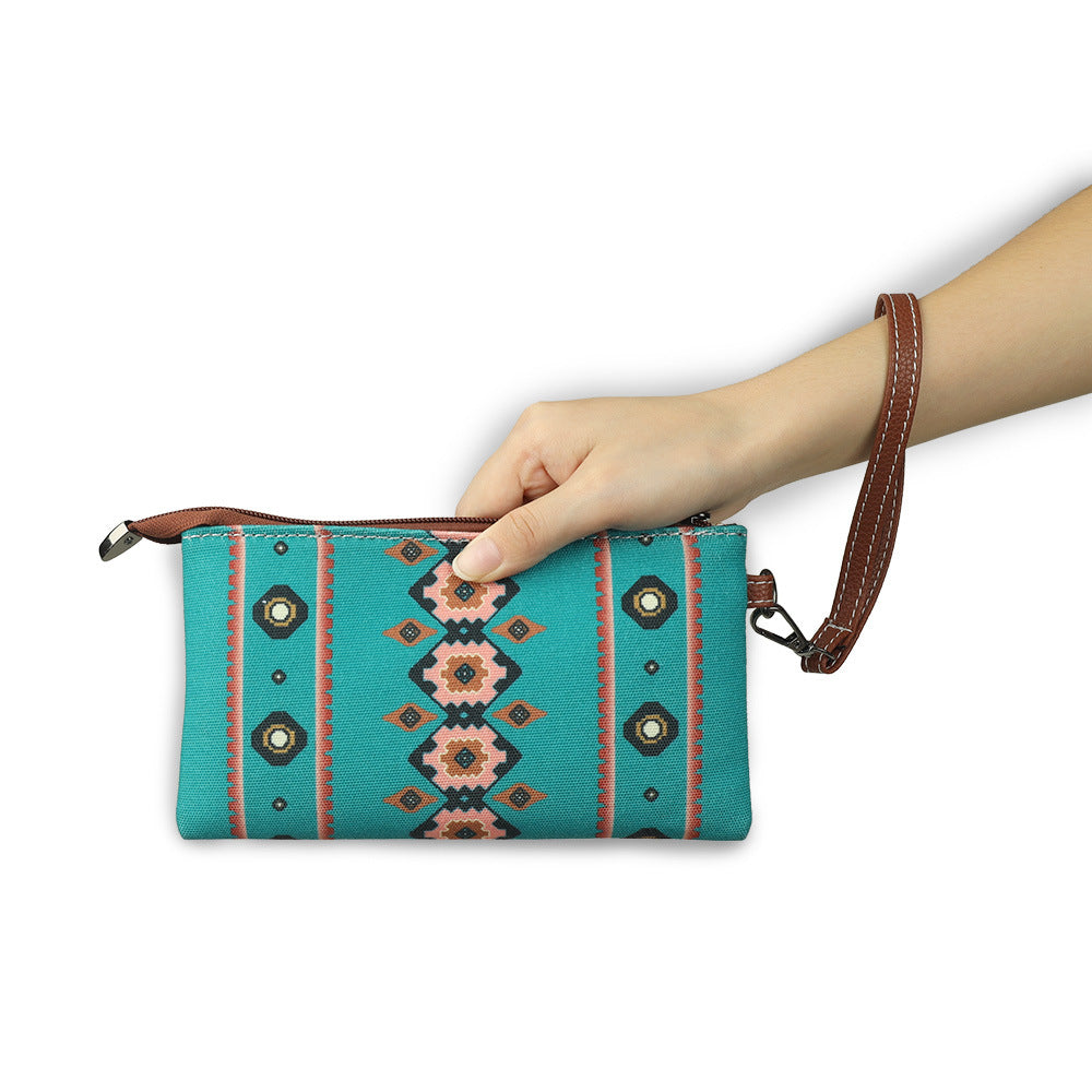 Women's Wallet, Stylish And Portable Coin Purse With Card Holder, Wristlet
