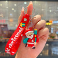 Christmas Cartoon Keychain Bag Charm