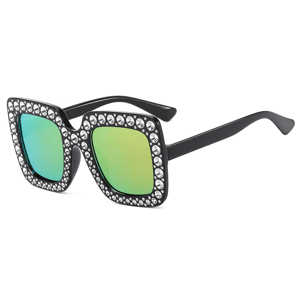 Plastic Box Sunglasses Fashion Personality Trend
