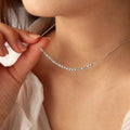Letter Bead Bracelet Collarbone Necklace