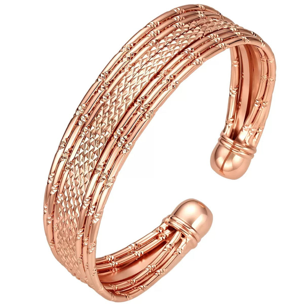 New Womens Open-style Bracelet Fashionable Woven Design