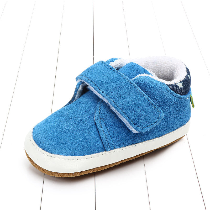 Lamb leather baby shoes
