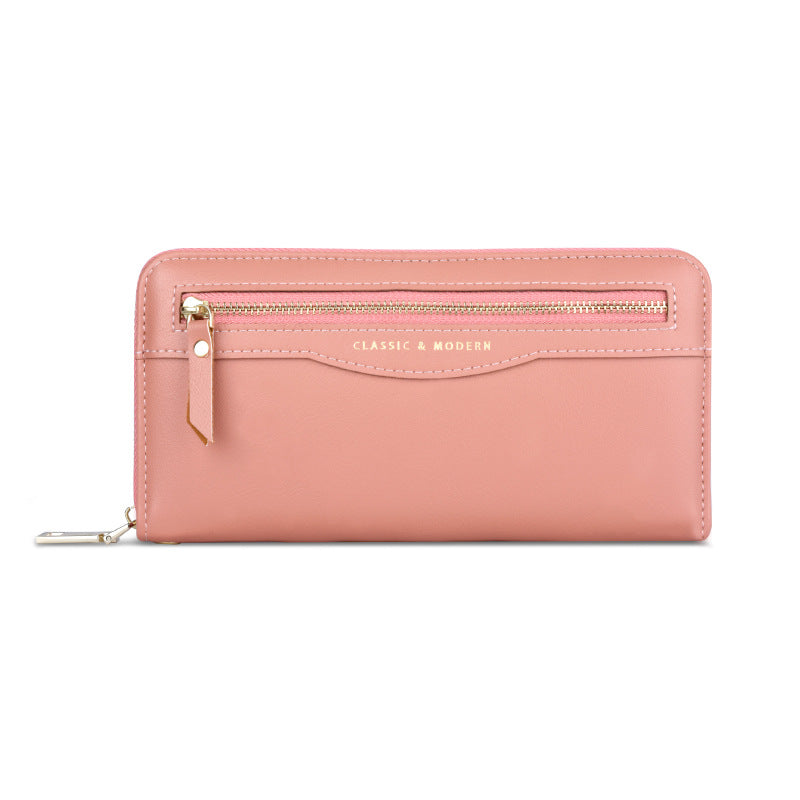 Women's Wallet Zipper Multifunctional Change Long Clutch