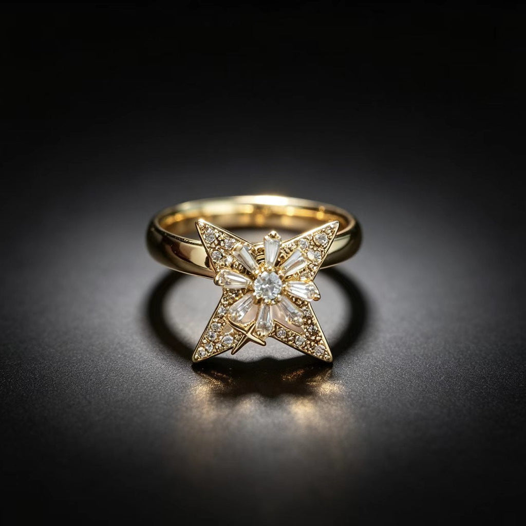 Women's Affordable Luxury Adjustable Open-ring