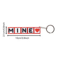 Valentine's Day Confession Creative Keychain