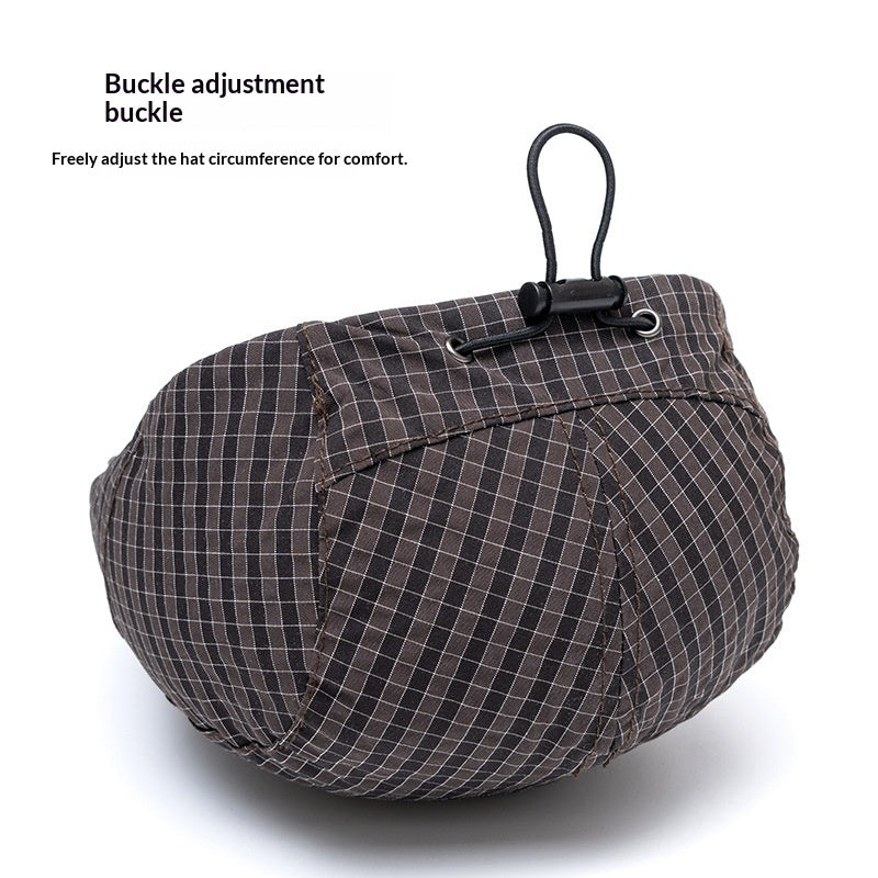 British-style Plaid Beret For Men And Women