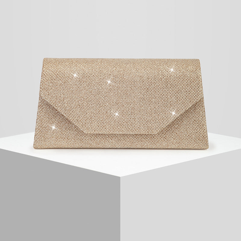 Womens Glittering Evening Bag Party Handbag Clutch, Crossbody Bag