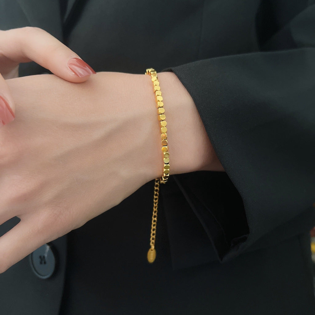 Titanium Steel Bracelet Colorfast Subtly Luxurious With A Premium Feel