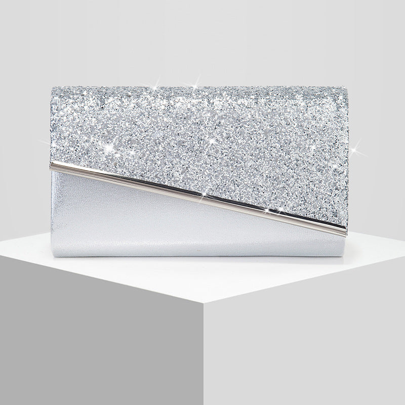 Womens Sparkly Sequin Evening Bag Party Purse Clutch And Formal Dress Bag