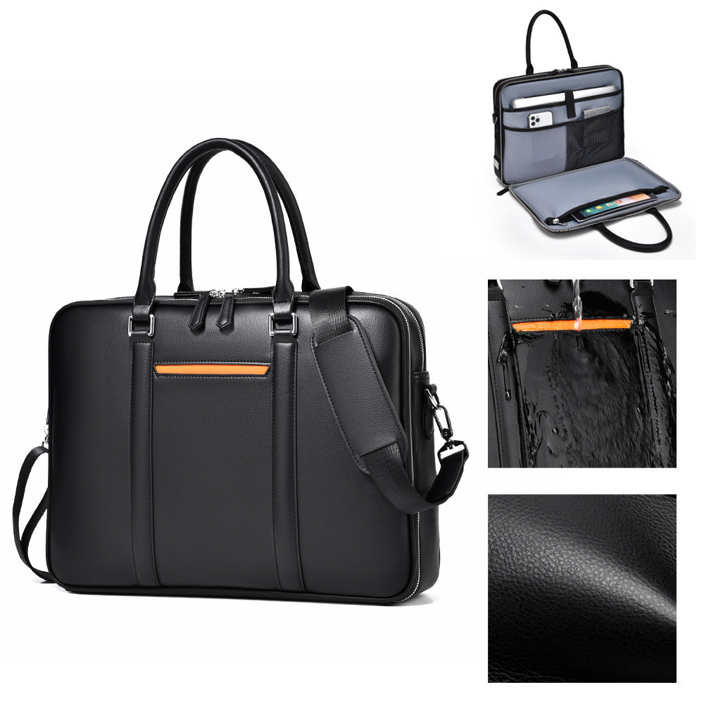 Briefcase Mens Business Bag Mens Handbag Large-Capacity Business Tote