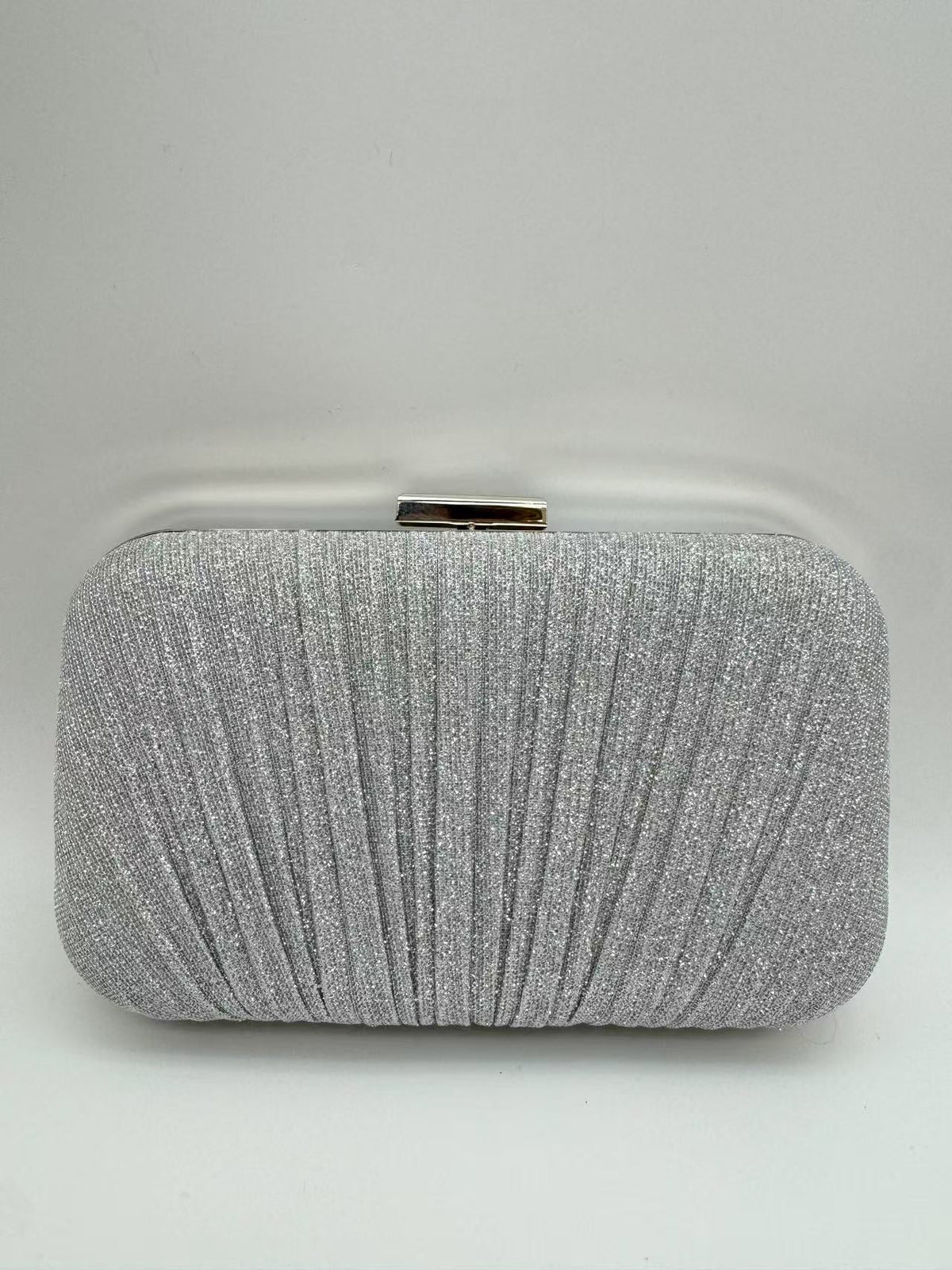 Women's Light Luxury Ruched Evening Clutch  Elegant Socialite Handbag, Formal Gown Mini Square Purse, Party Grab Bag