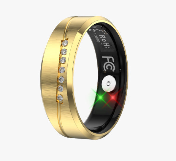 Hr05 Smart Ring Heart Rate, Blood Oxygen, And Sleep Monitoring Call Notifications Sedentary, Hydration, And Vibration Reminders A Tech-enabled Health Ring