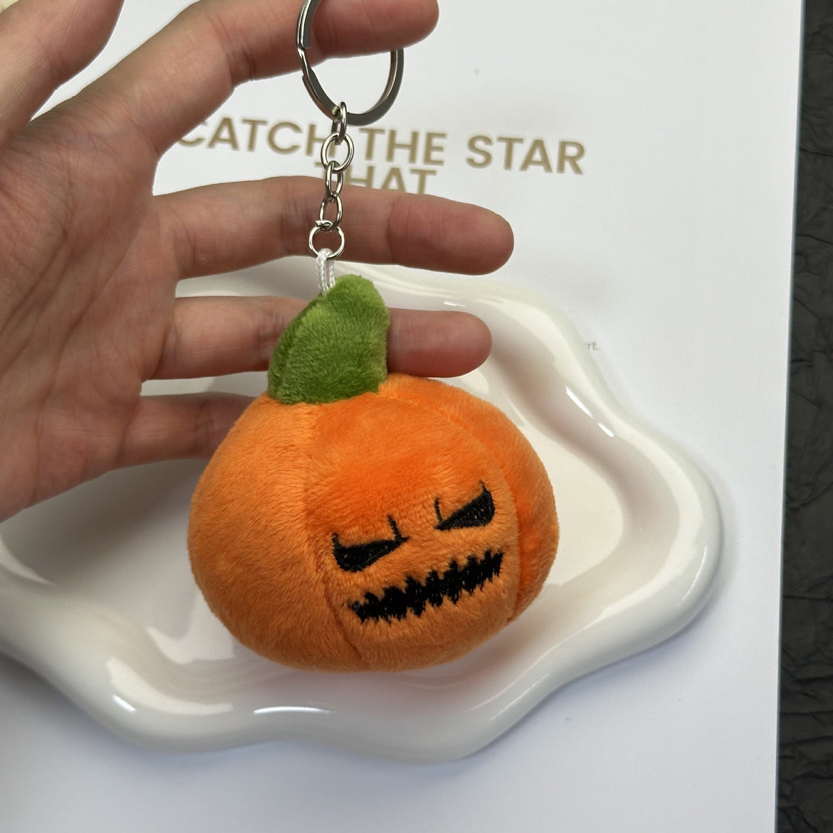Halloween Little Pumpkin Keychain Charm