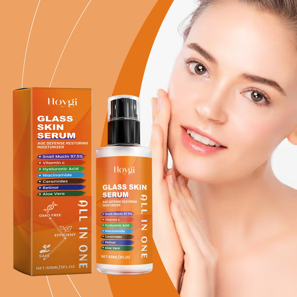 Skin care products Facial Serum Gentle Hydrating Moisturizing Nourishing Facial Skin Nourish Care