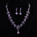 Bridal jewelry, necklace, earring set, wedding dress, jewelry accessories, fast selling pass