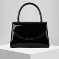 New Glossy Evening Clutch With A Chain Strap