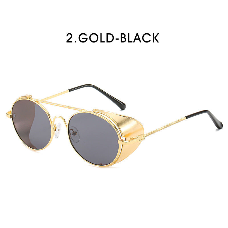 Metal Punk Fashion Vintage Sunglasses