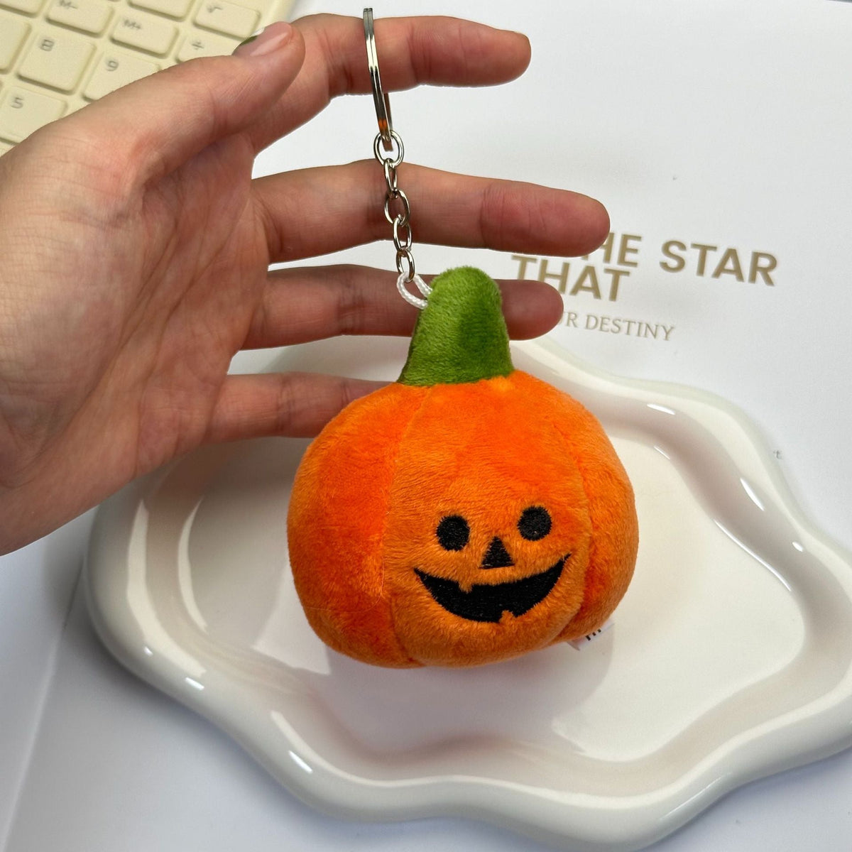 Halloween Little Pumpkin Keychain Charm