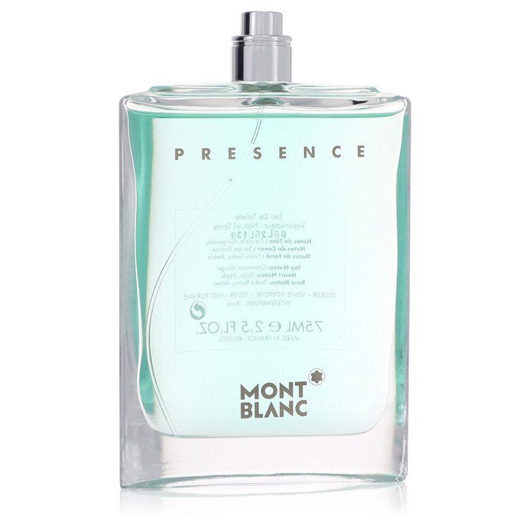 Montblanc Presence Eau de Toilette — 2.5 oz · Tester