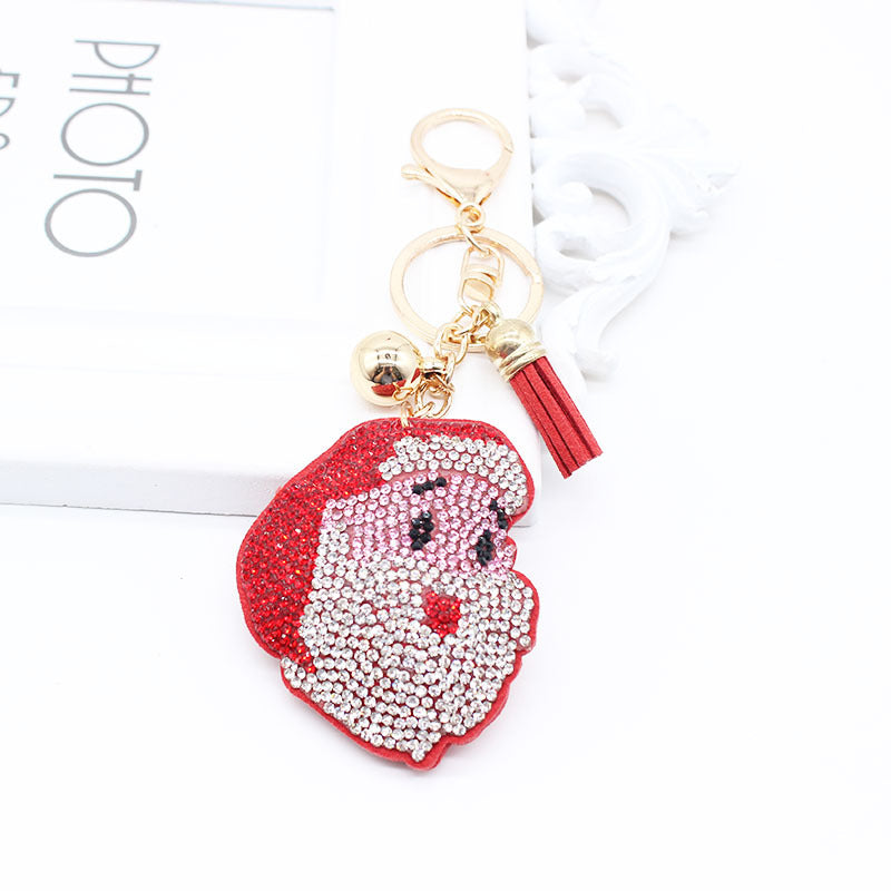 Christmas Keychain Christmas Tree Car Ornament