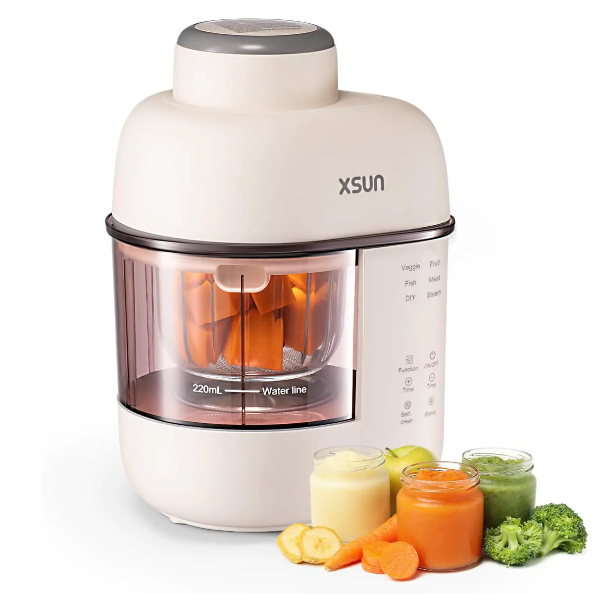 Baby Food Processor Steamer Puree Blender