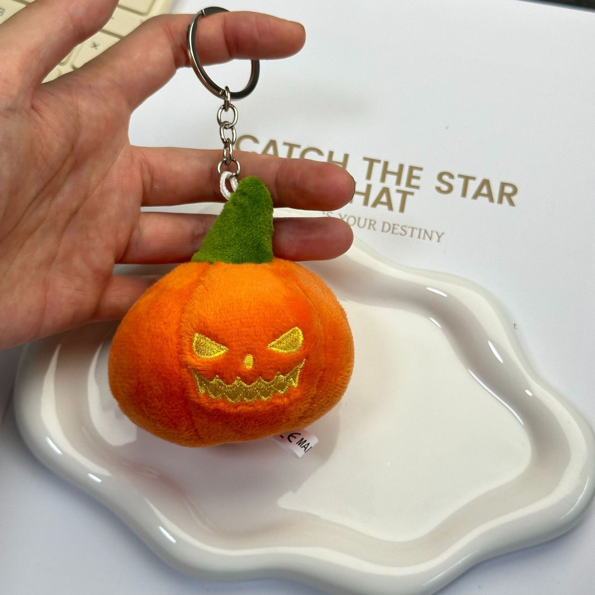 Halloween Little Pumpkin Keychain Charm